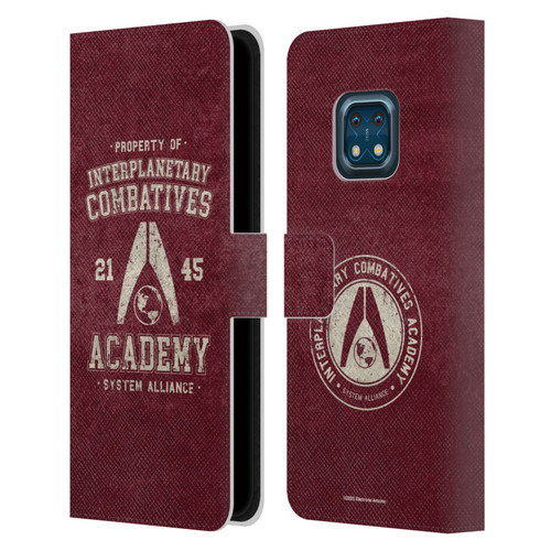 EA Bioware Mass Effect 3 Badges And Logos Interplanetary Combatives Leather Book Wallet Case Cover For Nokia XR20