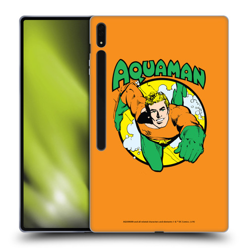 Aquaman DC Comics Fast Fashion Swim 2 Soft Gel Case for Samsung Galaxy Tab S8 Ultra
