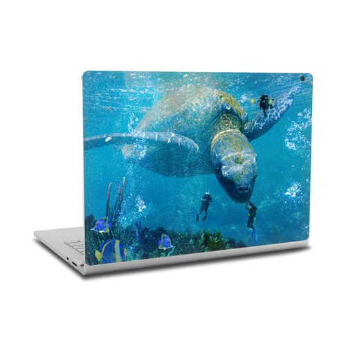 Dave Loblaw Sea Turtle Divers Vinyl Sticker Skin Decal Cover for Microsoft Surface Book 2