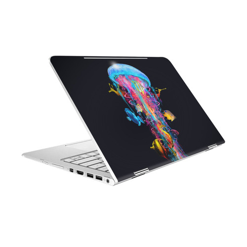 Dave Loblaw Underwater Eletric Jellyfish 2 Vinyl Sticker Skin Decal Cover for HP Spectre Pro X360 G2