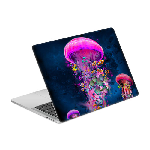 Dave Loblaw Underwater Pink Jellyfish Vinyl Sticker Skin Decal Cover for Apple MacBook Pro 13" A2338