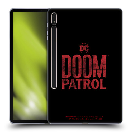 Doom Patrol Graphics Logo Soft Gel Case for Samsung Galaxy Tab S8 Plus