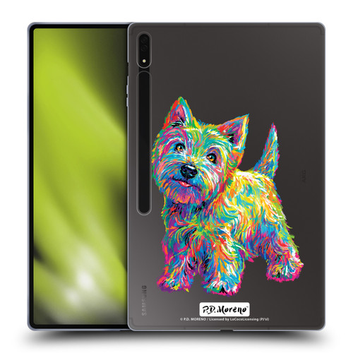 P.D. Moreno Animals II Marvin The Westie Dog Soft Gel Case for Samsung Galaxy Tab S8 Ultra