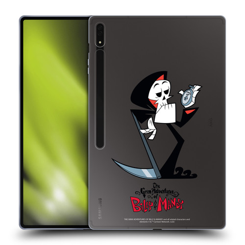 The Grim Adventures of Billy & Mandy Graphics Grim Soft Gel Case for Samsung Galaxy Tab S8 Ultra