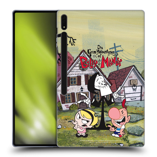 The Grim Adventures of Billy & Mandy Graphics Poster Soft Gel Case for Samsung Galaxy Tab S8 Ultra