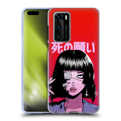 Zombie Makeout Club Art Eye Patch Soft Gel Case for Huawei P40 5G