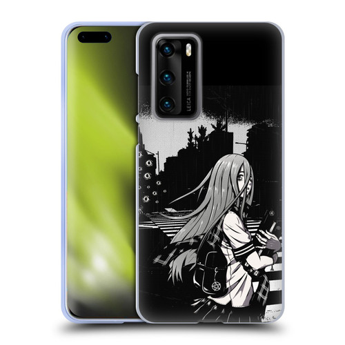 Zombie Makeout Club Art They Are Watching Soft Gel Case for Huawei P40 5G