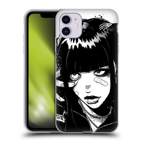 Zombie Makeout Club Art See Thru You Soft Gel Case for Apple iPhone 11