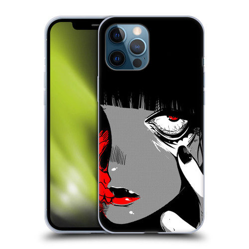 Zombie Makeout Club Art Eye Soft Gel Case for Apple iPhone 12 Pro Max