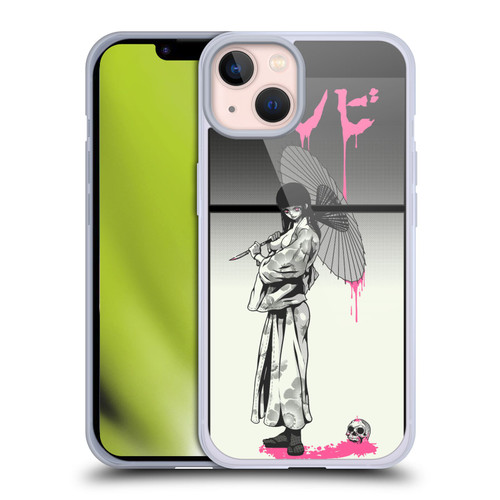 Zombie Makeout Club Art Chance Of Rain Soft Gel Case for Apple iPhone 13