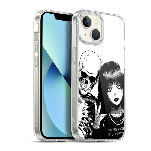Zombie Makeout Club Art Forever Knows Best Soft Gel Case for Apple iPhone 13