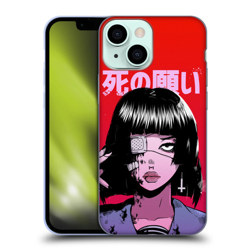 Zombie Makeout Club Art Eye Patch Soft Gel Case for Apple iPhone 13 Mini