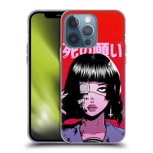 Zombie Makeout Club Art Eye Patch Soft Gel Case for Apple iPhone 13 Pro