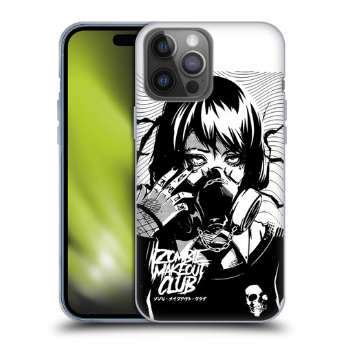 Zombie Makeout Club Art Facepiece Soft Gel Case for Apple iPhone 14 Pro Max
