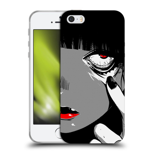 Zombie Makeout Club Art Eye Soft Gel Case for Apple iPhone 5 / 5s / iPhone SE 2016