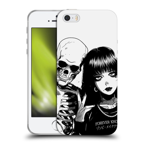 Zombie Makeout Club Art Forever Knows Best Soft Gel Case for Apple iPhone 5 / 5s / iPhone SE 2016