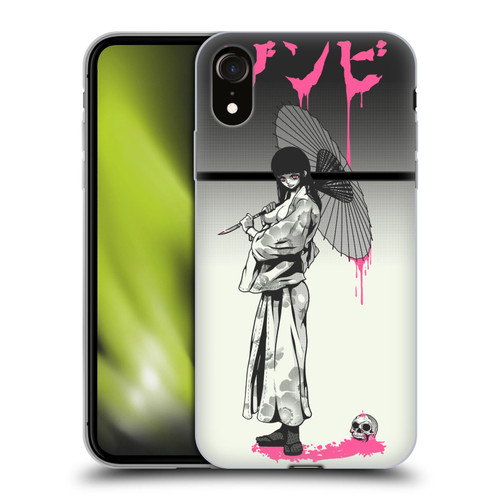 Zombie Makeout Club Art Chance Of Rain Soft Gel Case for Apple iPhone XR