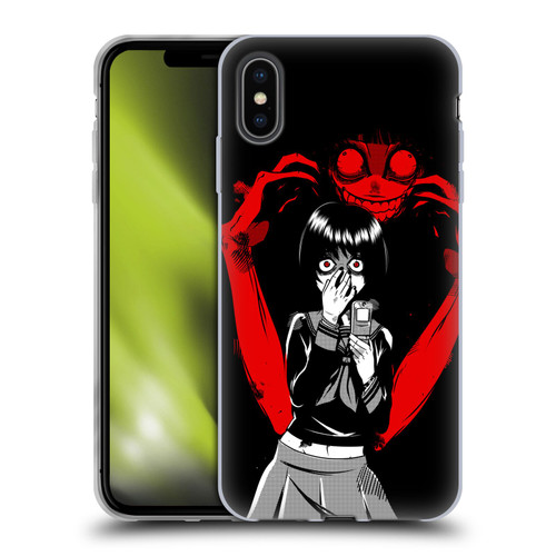 Zombie Makeout Club Art Selfie Soft Gel Case for Apple iPhone XS Max