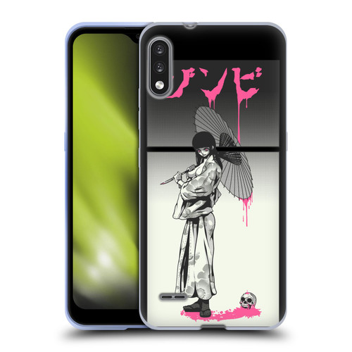 Zombie Makeout Club Art Chance Of Rain Soft Gel Case for LG K22
