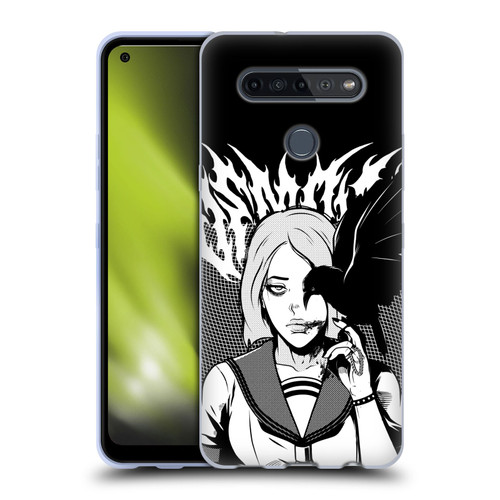 Zombie Makeout Club Art Crow Soft Gel Case for LG K51S