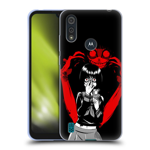 Zombie Makeout Club Art Selfie Soft Gel Case for Motorola Moto E6s (2020)