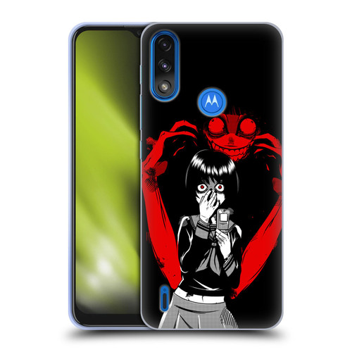Zombie Makeout Club Art Selfie Soft Gel Case for Motorola Moto E7 Power / Moto E7i Power