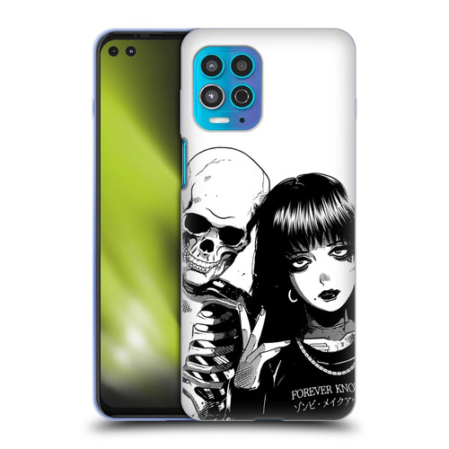 Zombie Makeout Club Art Forever Knows Best Soft Gel Case for Motorola Moto G100