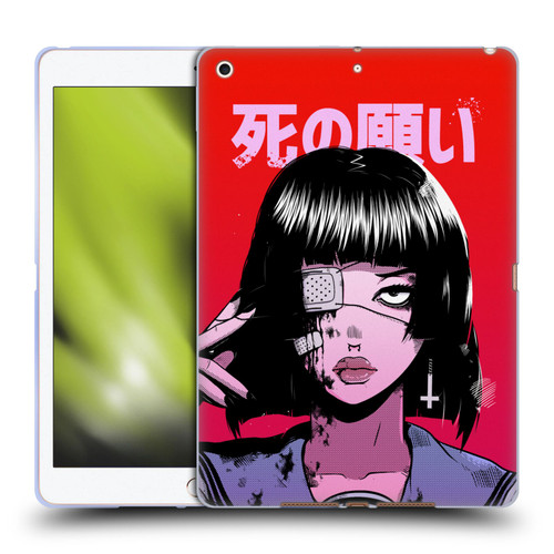 Zombie Makeout Club Art Eye Patch Soft Gel Case for Apple iPad 10.2 2019/2020/2021