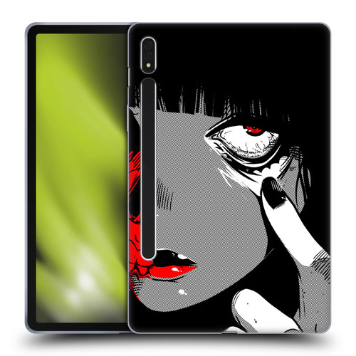 Zombie Makeout Club Art Eye Soft Gel Case for Samsung Galaxy Tab S8