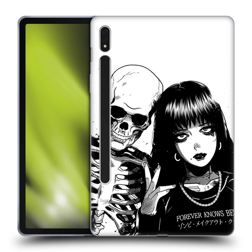 Zombie Makeout Club Art Forever Knows Best Soft Gel Case for Samsung Galaxy Tab S8