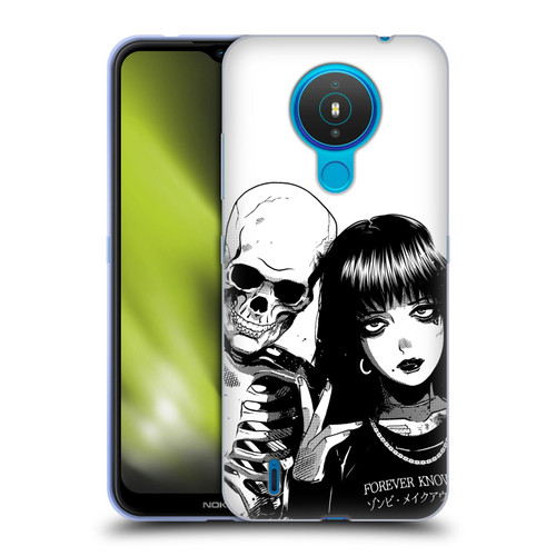 Zombie Makeout Club Art Forever Knows Best Soft Gel Case for Nokia 1.4