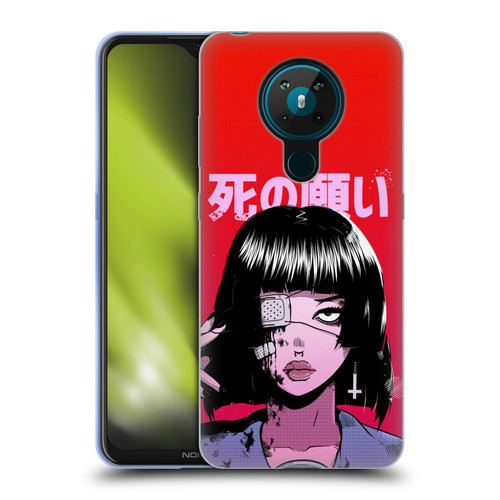Zombie Makeout Club Art Eye Patch Soft Gel Case for Nokia 5.3