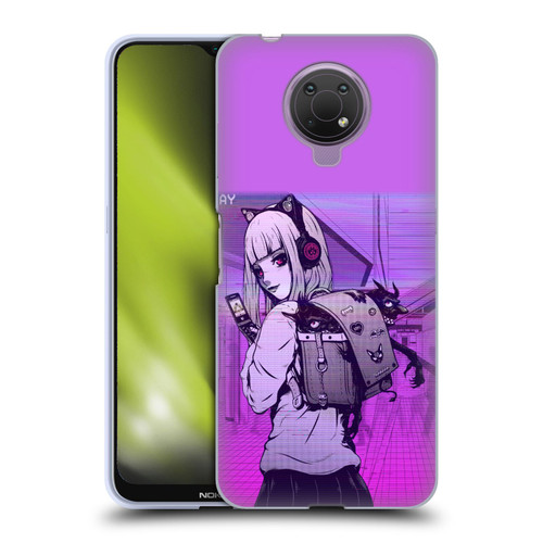 Zombie Makeout Club Art Drama Rides On My Back Soft Gel Case for Nokia G10