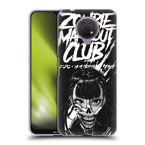 Zombie Makeout Club Art Face Off Soft Gel Case for Nokia G10