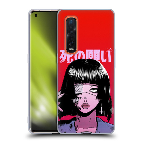 Zombie Makeout Club Art Eye Patch Soft Gel Case for OPPO Find X2 Pro 5G