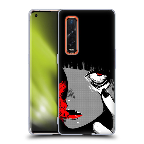 Zombie Makeout Club Art Eye Soft Gel Case for OPPO Find X2 Pro 5G