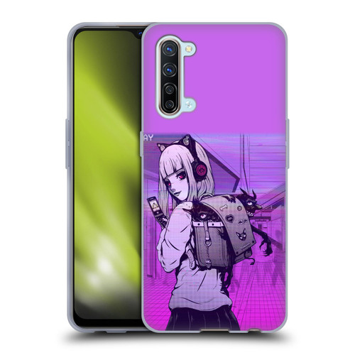 Zombie Makeout Club Art Drama Rides On My Back Soft Gel Case for OPPO Find X2 Lite 5G