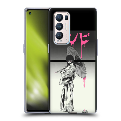 Zombie Makeout Club Art Chance Of Rain Soft Gel Case for OPPO Find X3 Neo / Reno5 Pro+ 5G
