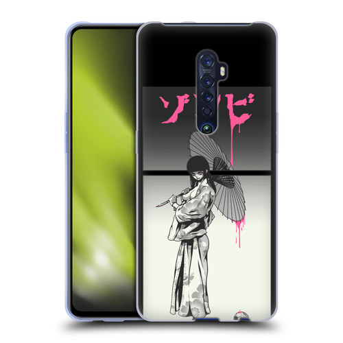 Zombie Makeout Club Art Chance Of Rain Soft Gel Case for OPPO Reno 2