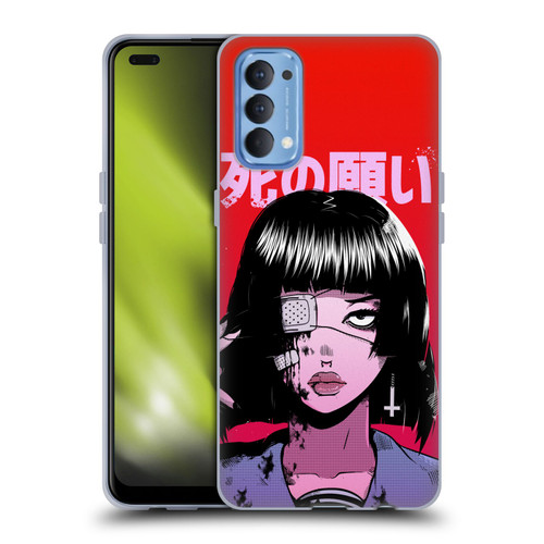 Zombie Makeout Club Art Eye Patch Soft Gel Case for OPPO Reno 4 5G