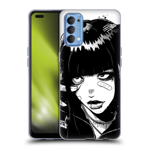 Zombie Makeout Club Art See Thru You Soft Gel Case for OPPO Reno 4 5G
