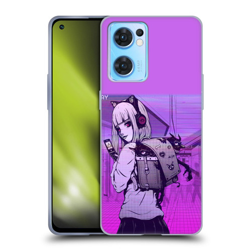 Zombie Makeout Club Art Drama Rides On My Back Soft Gel Case for OPPO Reno7 5G / Find X5 Lite