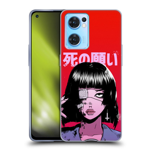 Zombie Makeout Club Art Eye Patch Soft Gel Case for OPPO Reno7 5G / Find X5 Lite