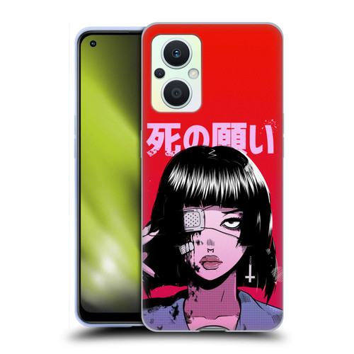 Zombie Makeout Club Art Eye Patch Soft Gel Case for OPPO Reno8 Lite