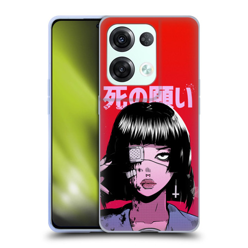 Zombie Makeout Club Art Eye Patch Soft Gel Case for OPPO Reno8 Pro