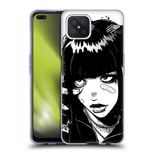Zombie Makeout Club Art See Thru You Soft Gel Case for OPPO Reno4 Z 5G