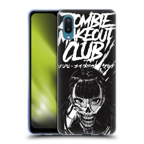 Zombie Makeout Club Art Face Off Soft Gel Case for Samsung Galaxy A02/M02 (2021)
