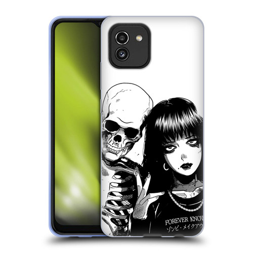Zombie Makeout Club Art Forever Knows Best Soft Gel Case for Samsung Galaxy A03 (2021)