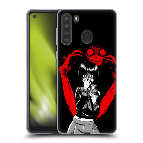 Zombie Makeout Club Art Selfie Soft Gel Case for Samsung Galaxy A21 (2020)