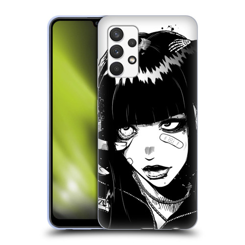 Zombie Makeout Club Art See Thru You Soft Gel Case for Samsung Galaxy A32 (2021)